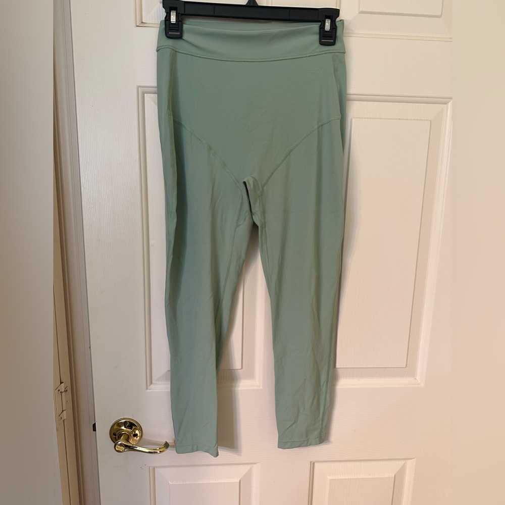 Gymshark KK Fit 7/8 Leggings Green Juice